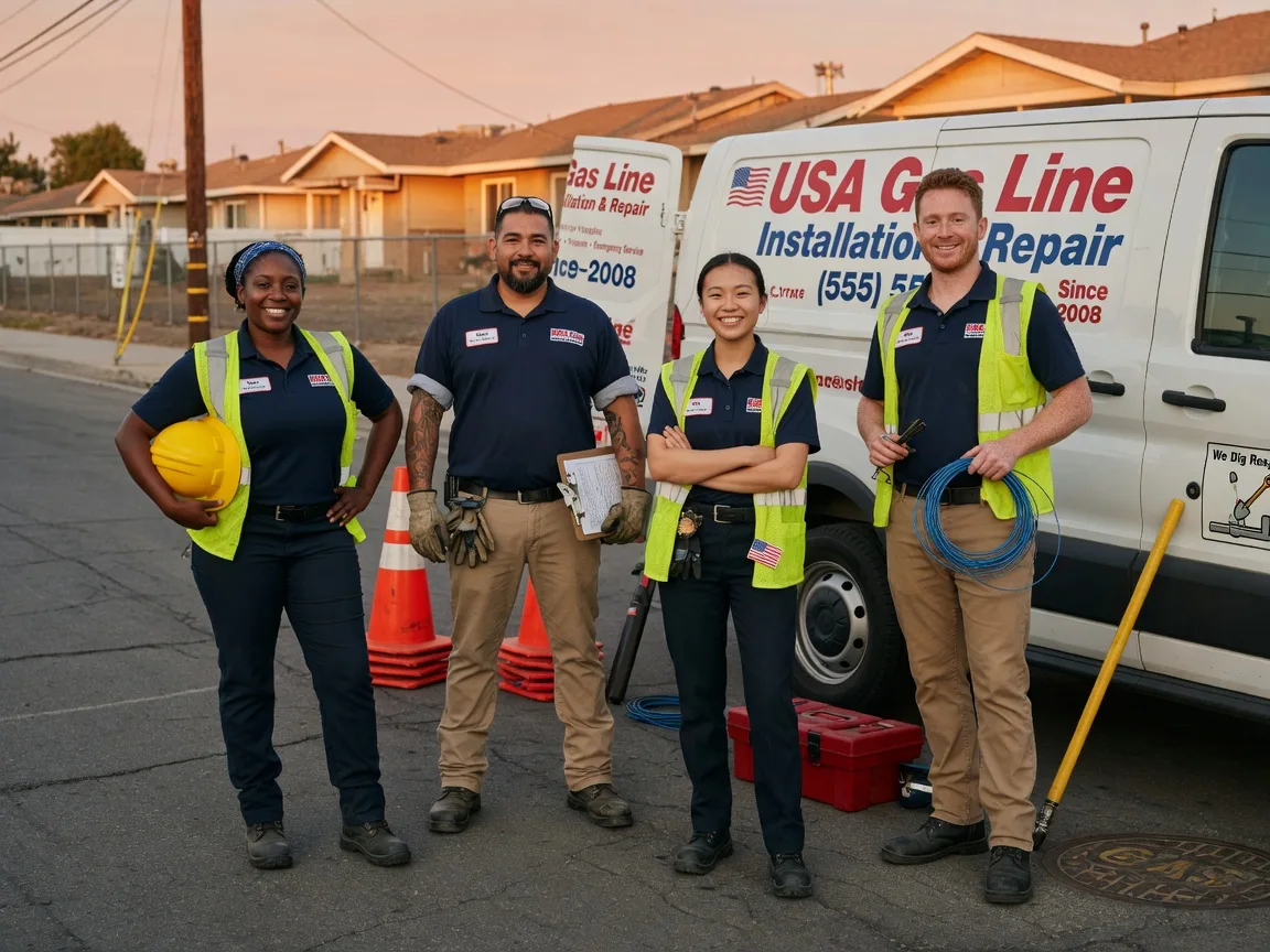 Gas Line Installation company in Palermo, ND